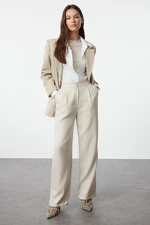 Trendyol Mint Straight/Straight Cut Woven Trousers