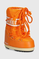 Dětské sněhule Moon Boot ICON NYLON oranžová barva, 80D1400440