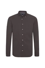 Tommy Hilfiger Shirt - MINI HOUNDSTOOTH SHIRT brown