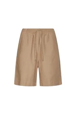 Tommy Hilfiger Krátke nohavice - TENCEL BLEND PULL ON SHORT béžové