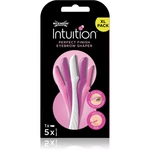 Wilkinson Sword Intuition Perfect Finish Eyebrow Shaper břitva na obočí 5 ks