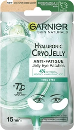 GARNIER Skin Naturals Cryo Jelly oční textilní maska s chladivým efektem -7 °C, 5 g