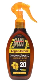 SUN VITAL Sun Vivaco Opalovací mléko s arganovým olejem SPF20 rozprašovací 200 ml