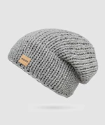 Merino čepice WOOX Meri Grey Beanie