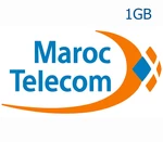 Maroc Telecom 1GB Data Mobile Top-up MA