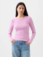 Pink women's basic T-shirt GAP