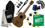 Henry's HEU10MCFP Natural Ukulele da Concerto