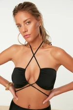 Bikiny vrchný diel Trendyol Tie detailed