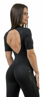 Nebbia Workout Jumpsuit INTENSE Focus Black L Fitness nadrág