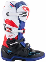 Alpinestars Tech 7 Boots Black/Dark Blue/Red/White 43 Motoros csizmák