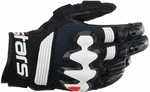 Alpinestars Halo Leather Gloves Black/White 3XL Motoros kesztyűk
