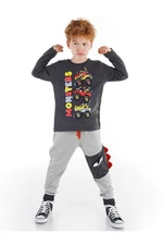 Denokids Monster Race Boy's T-shirt Trousers Set