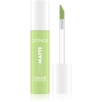 Catrice Deep Matte tekuté očné tiene odtieň 040 Lime Light 4 ml