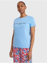 Light blue women's T-shirt Tommy Hilfiger - Women