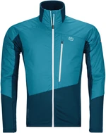 Ortovox Westalpen Swisswool Hybrid Jacket M Outdorová bunda Mountain Blue L