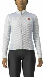 Castelli Sfida 2 Jersey FZ Silver Gray/White XL