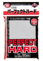 Obaly na karty KMC Standard Sleeves - Perfect Hard - 50 ks