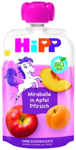 HiPP BIO Hippis 100% ovoce Jablko-Broskev-Mirabelka 100 g