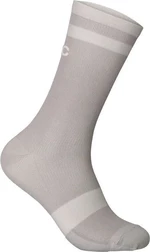 POC Lure MTB Sock Long Light Sandstone Beige/Moonstone Grey S Fahrradsocken