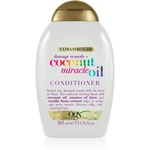 OGX Coconut Miracle Oil kondicioner na posilnenie vlasov s kokosovým olejom 385 ml