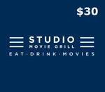 Studio Movie Grill $30 Gift Card US