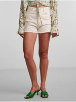 Creamy Women's Denim Shorts Pieces Kavay - Women's