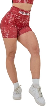 Nebbia High Waisted Leggings Shorts 5" Hammies Red XS Pantaloni fitness