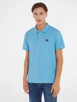 Tommy Jeans Badge Polo triko Modrá