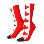 Canadian Flag Kawaii Socks Gym Cartoon Pattern Socks