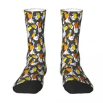 Harbor Flock Pelican Bird Sock Socks Men Women Polyester Stockings Customizable Hip Hop