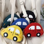 Boys Girls Diagonal Shoulder Bag Cute Kids Cartoon Car Bag School Bags Backpacks Crossbody Bag