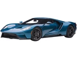 2017 Ford GT Liquid Blue Metallic 1/12 Model Car by Autoart