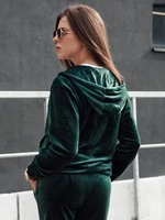 Women's velour set VELCOMFY green Dstreet