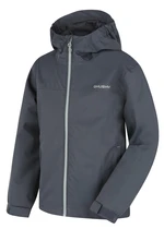 Children's hardshell jacket HUSKY Nelory K dark grey