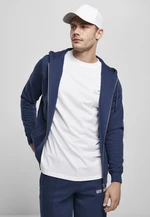 Basic Terry Zip Hoody Dark Blue