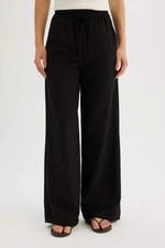 DEFACTO Wide Leg Wide Leg Elastic Waist Laced Trousers