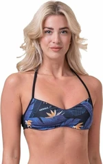 Nebbia Earth Powered Bikini Top Ocean Blue S Strój kąpielowy damski