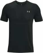 Under Armour Men's UA Rush Seamless Legacy Black/Black S Fitness T-Shirt