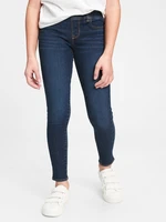 GAP Detské džínsy jeggings pull-on with stretch Modrá