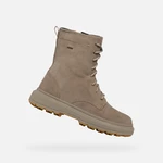 Beige women's ankle boots Geox Lamidie + Grip Abx - Women's