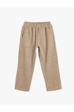 Koton Basic Sweatpants with Pocket Detail and Elastic Waist