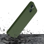 Ochranný kryt 3mk Hardy Silicone MagCase pro Apple iPhone 13 Pro Max, alphine green