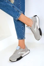 Soho Gray Women's Sneakers 18824