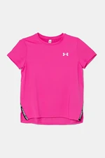 Dětské tričko Under Armour Knockout Tee růžová barva, 1383727