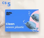 Dots.eco - Clean Ocean Plastic C$5 Gift Card CA