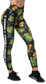 Nebbia High-Waist Performance Leggings Jungle Green L Pantalones deportivos