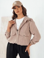 Women's transitional jacket BELIJ beige Dstreet