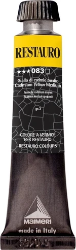 Maimeri Varnish Restauro Restaurierfarbe Cadmium Yellow Medium 083 20 ml 1 Stck