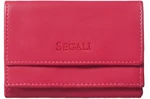 SEGALI Dámská kožená peněženka 1756 hot pink