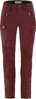 Fjällräven W Nikka Bordeaux Red 38 Outdoorhose